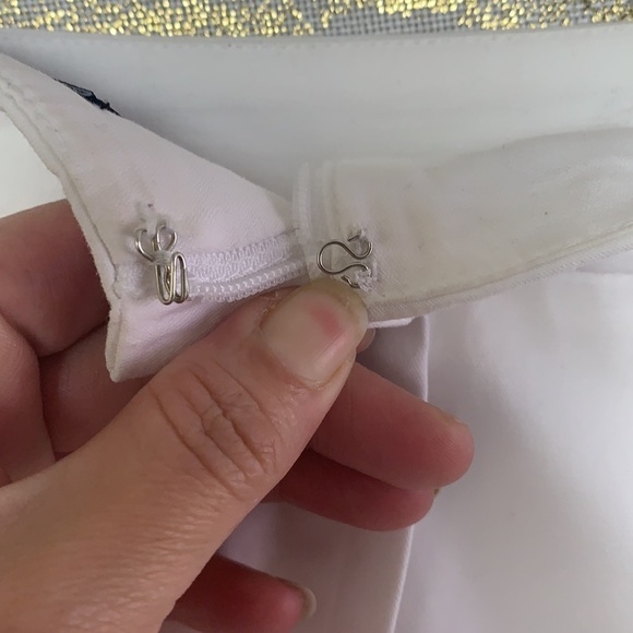 Rw&co White Cotton Blend Women’s Mini Skirt Size 4 - Picture 7 of 15